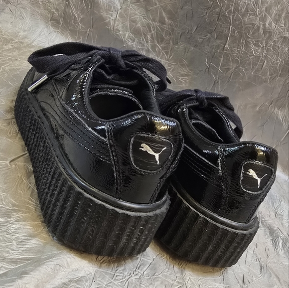 FENTY/PUMA Black Sneakers SZ 7.5 - Picture 2 of 14